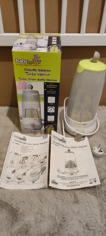 Chauffe biberon, petit pot et stérilisation Babymoov