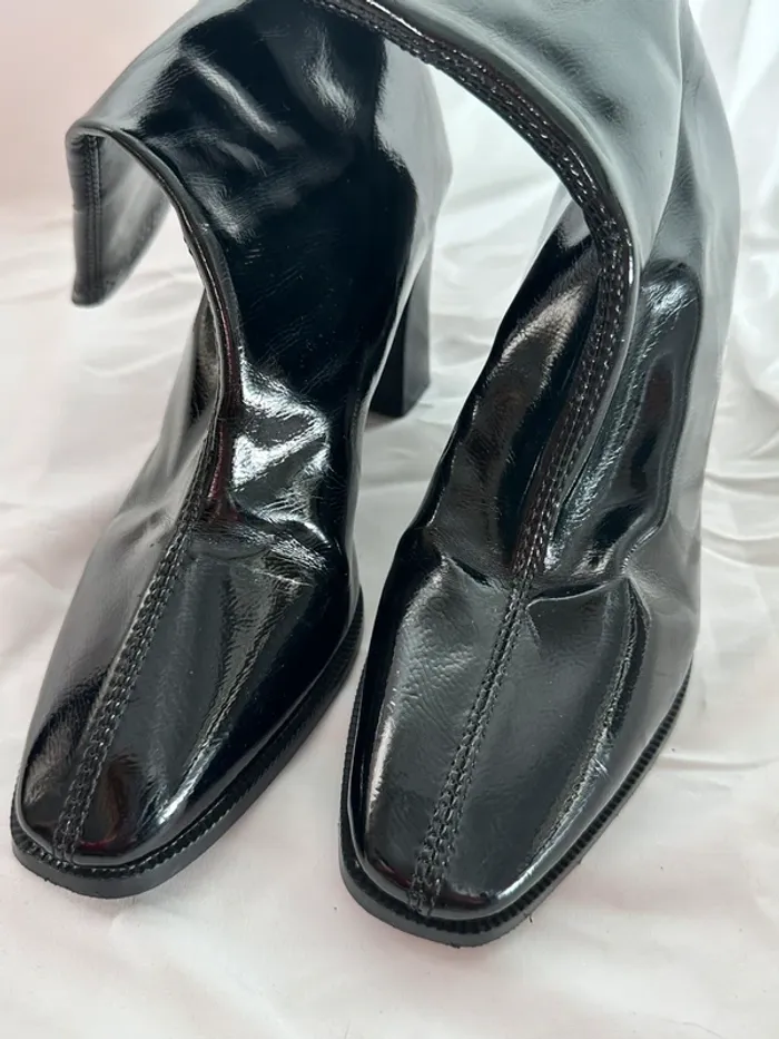 Bottines noires style coréen - YesStyle - photo numéro 4
