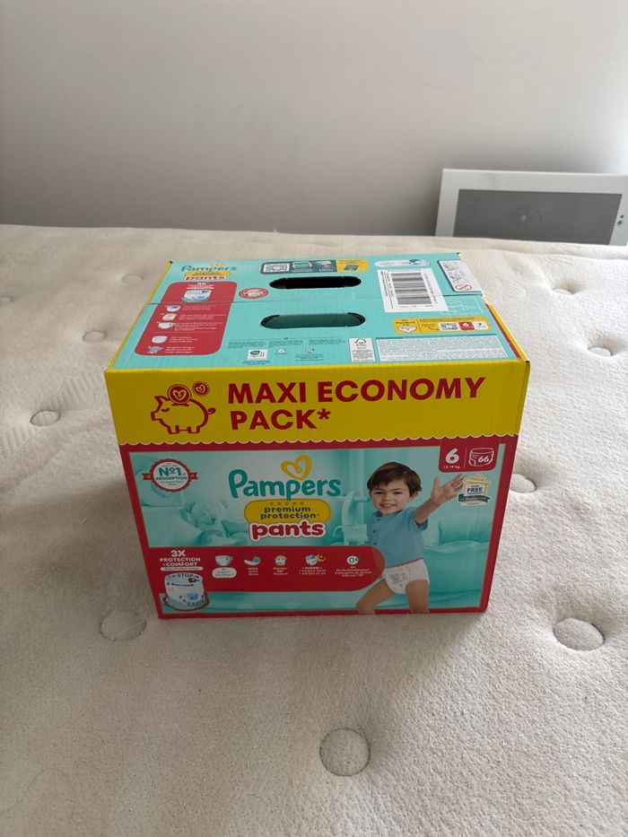 66 couches Pampers Pants Premium taille 6