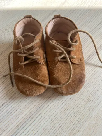 Chaussure cuir - daim Jacadi
