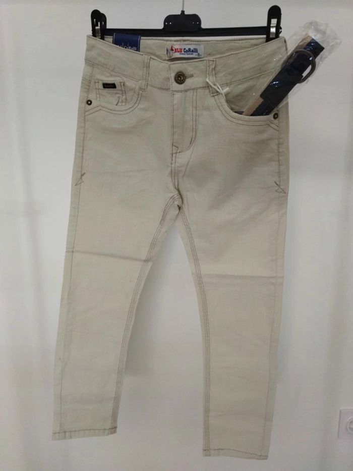 Pantalon avec ceinture