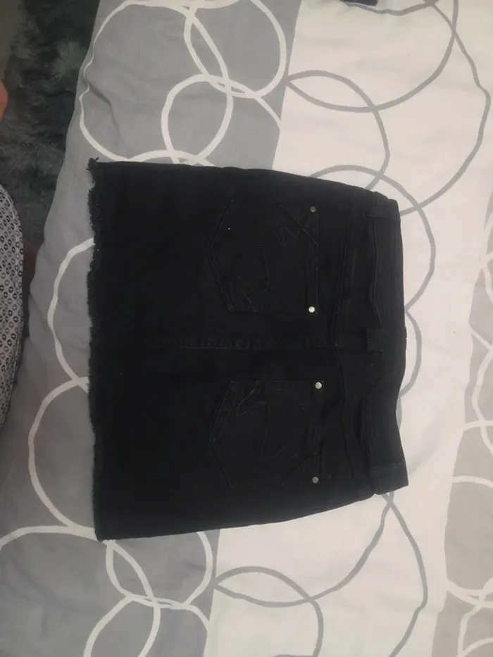 Jupes noir jeans - photo numéro 3