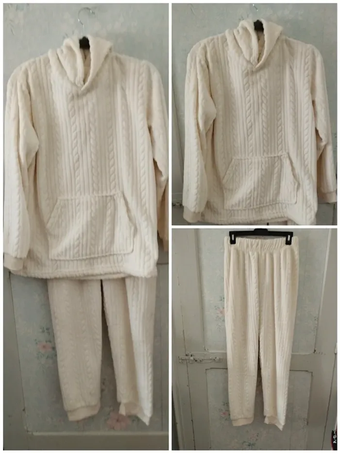 Ensemble hiver pilou-pilou polaire taille L marque H nathalie