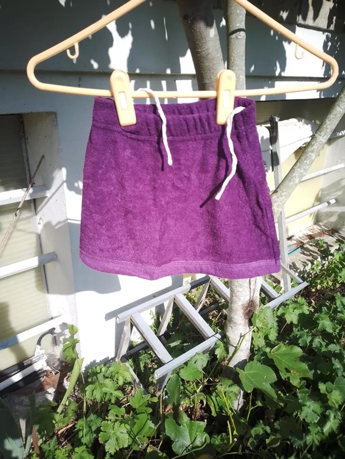 Jupe d’hiver violette enfant - photo numéro 3