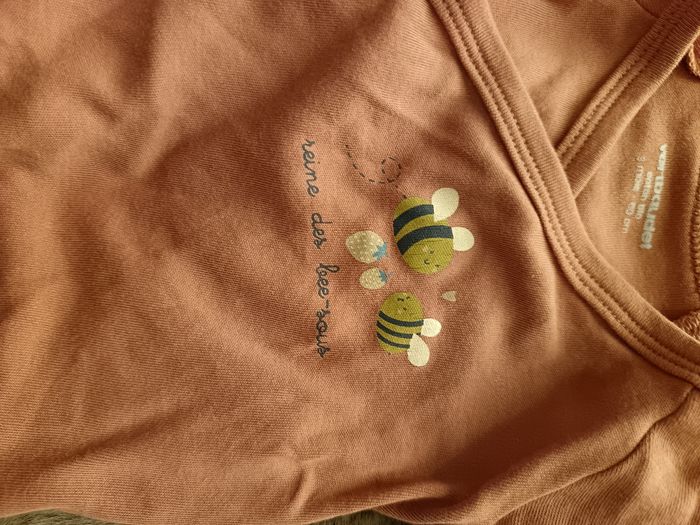 Lot de 4 bodies verbaudet 3 mois neufs - photo numéro 2