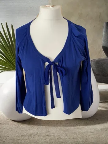 cardigan bleu L-XL