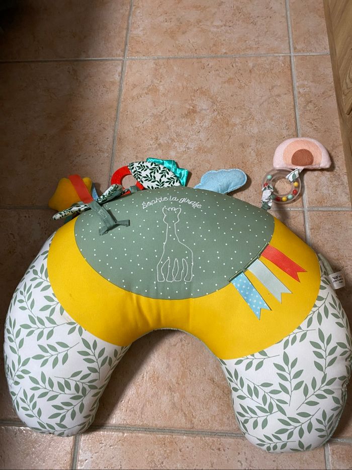 Coussin d’éveil Sophie la girafe - photo numéro 2