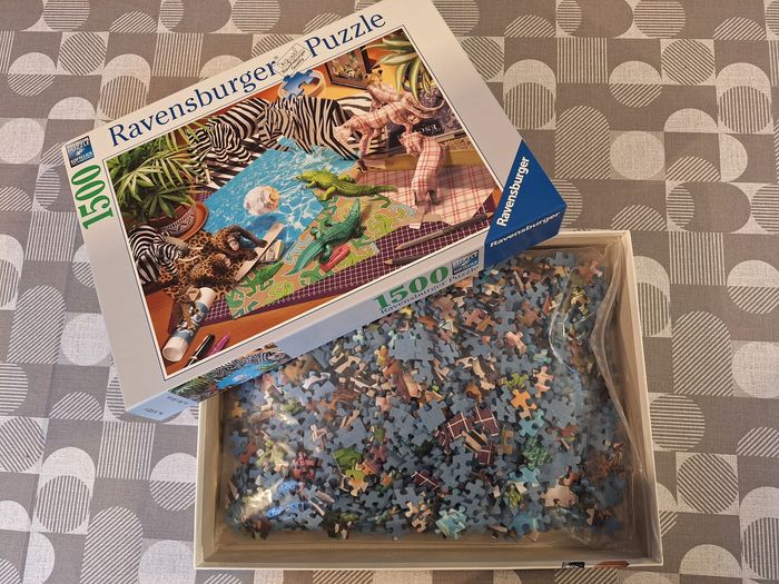 Aventure et origami. Puzzle 1500 pcs. Ravensburger - photo numéro 3
