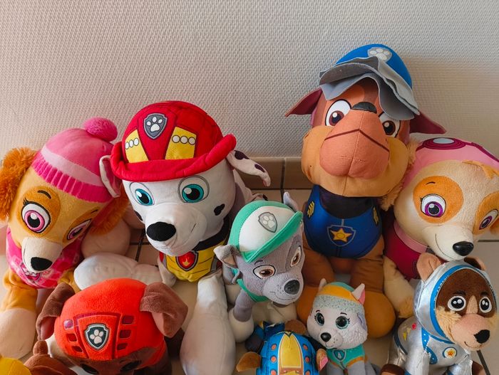 Lot peluches pat patrouille - photo numéro 4