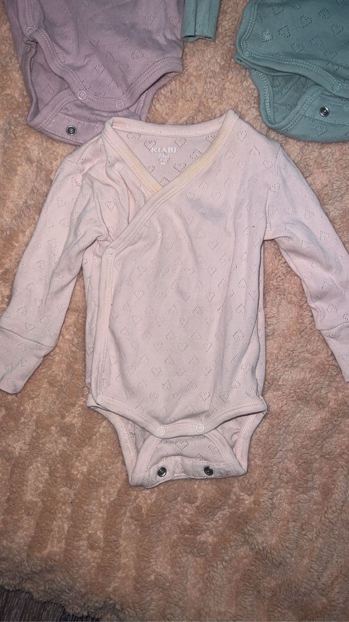 Lots de 3 body fille 3 mois - photo numéro 5