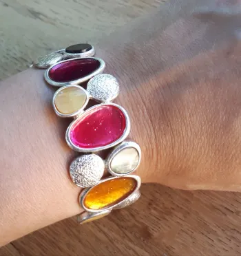 Bracelet fantaisie multicolore