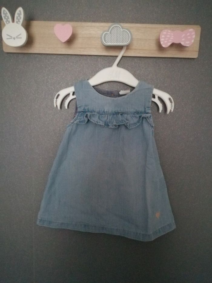 Robe en jean souple 6 mois