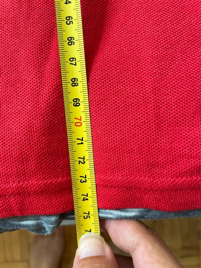 Polo rouge jerzees taille L neuf - photo numéro 7