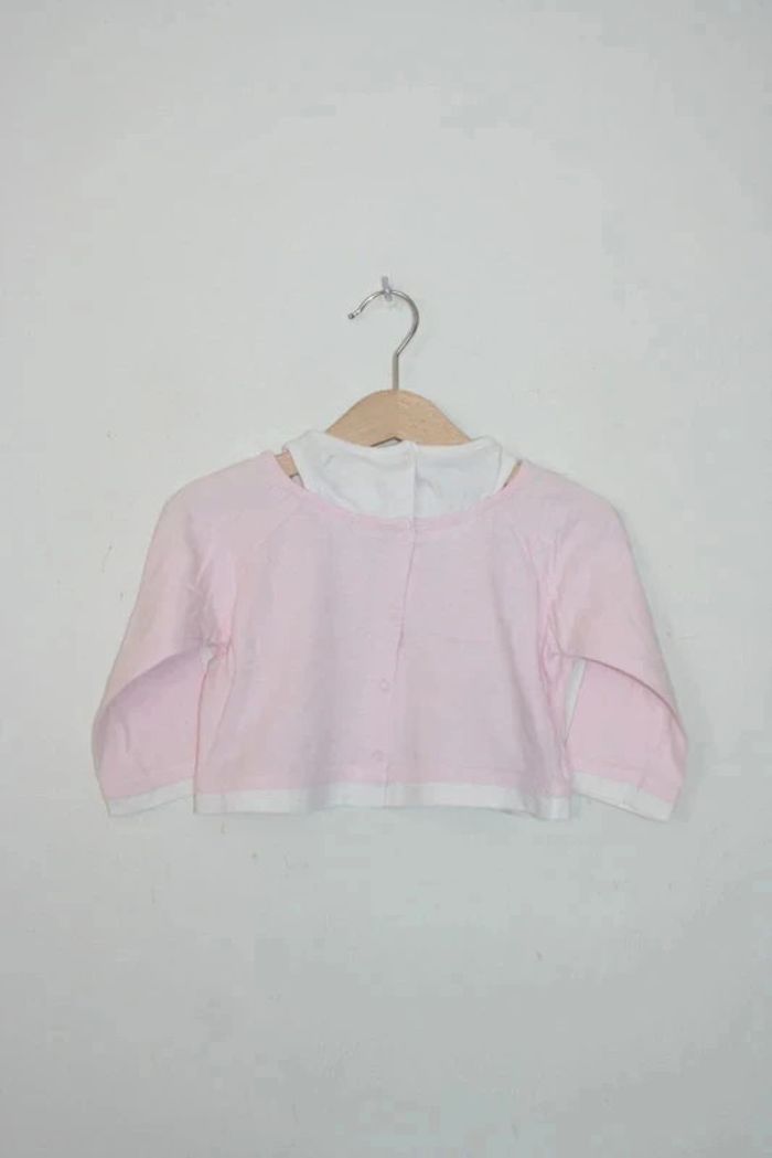 Tee shirt court manches longues La Redoute 2a - photo numéro 3