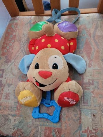 Chien à suspendre fisher price