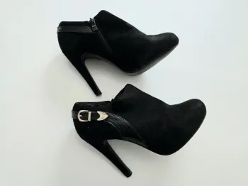 Bottines noir talons aiguille