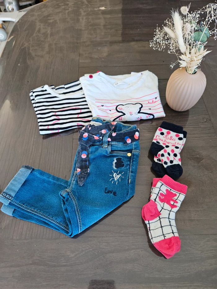 Ensemble lulu castagnette 12 mois