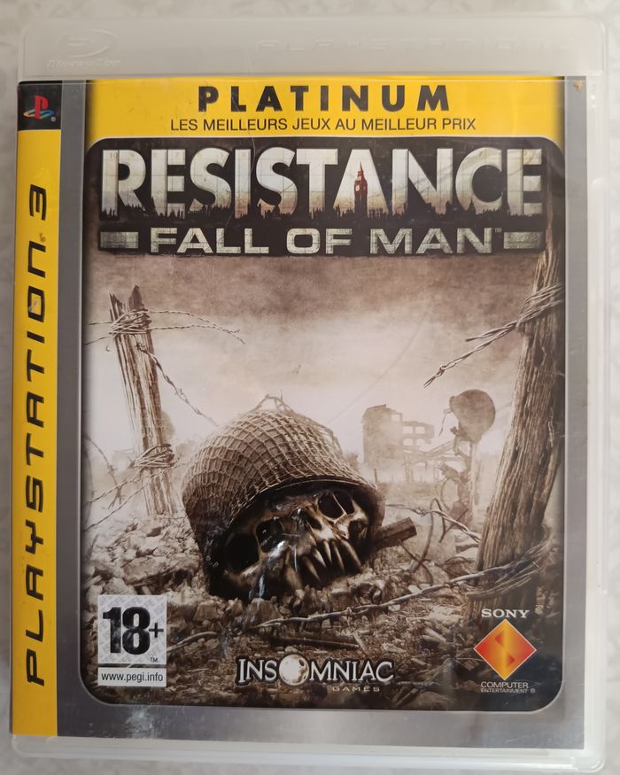 Jeu Sony PS3 Resistance Fall of Man Platinum PlayStation 3 Complet PAL