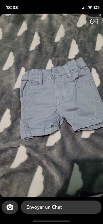 Short bleu