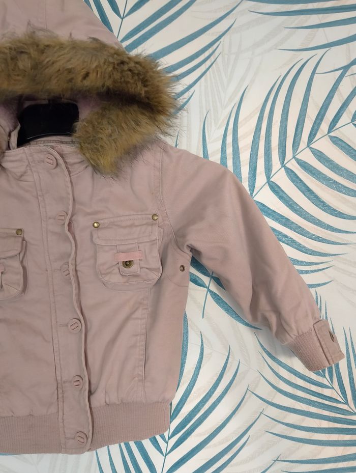 🌸 Manteau à capuche - Okaïdi - 4 ans 🌸 - photo numéro 3