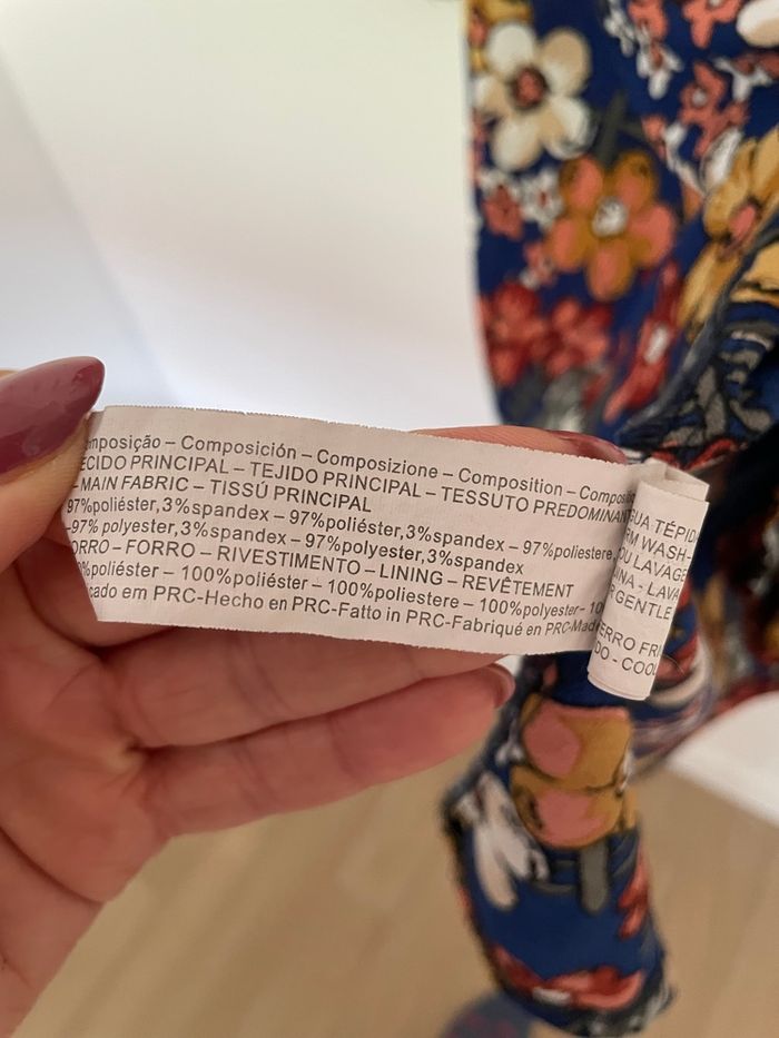 Robe fluide fleurie Azura – Taille S - photo numéro 8