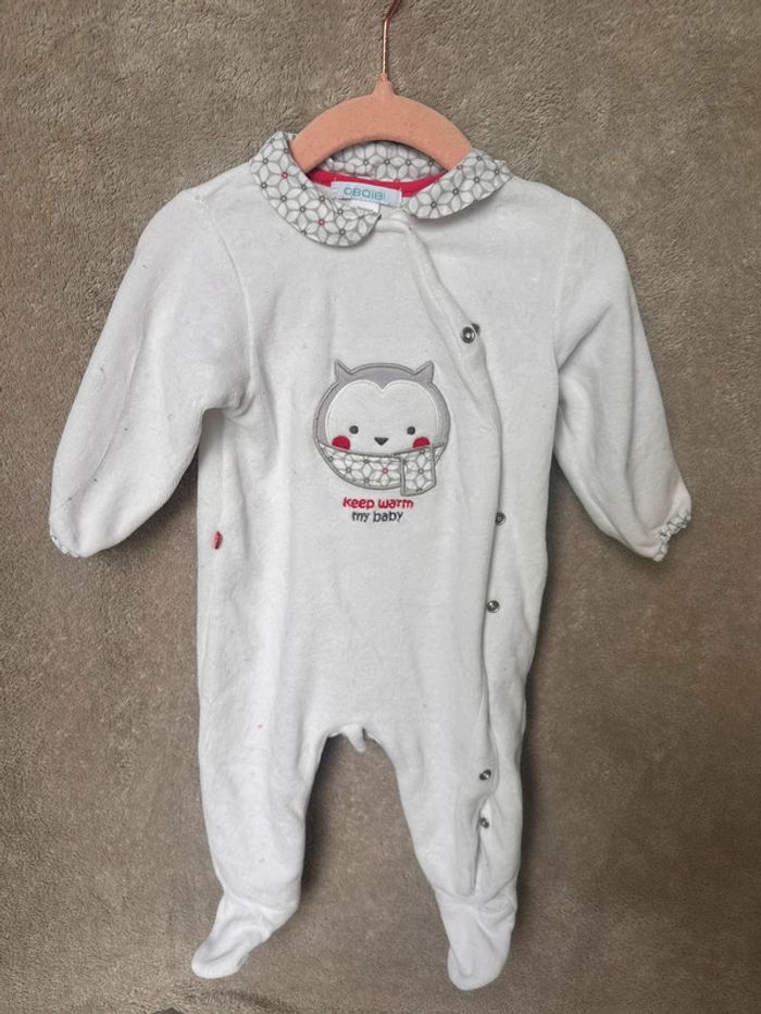 Pyjama velours Obaïbi