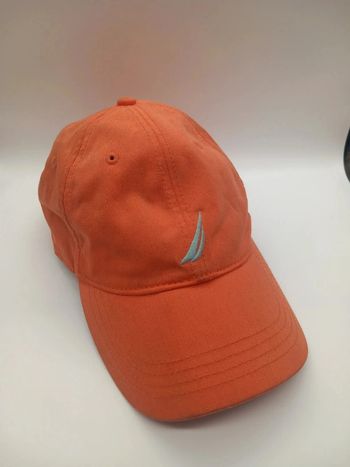 Casquette Vintage Orange Nautica