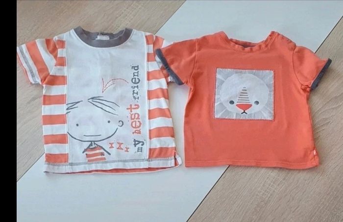 Lot de tee shirt 12 mois