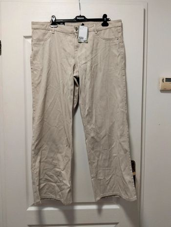 Neuf jean taille basse beige clair H&M 48