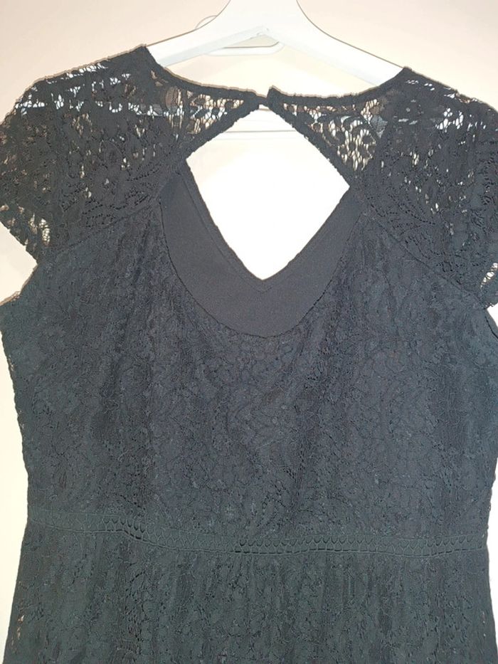 Robe courte noire dentelle - photo numéro 4