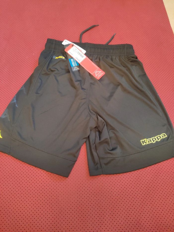 Short de foot Napoli, Kappa Authentique Officiel taille enfant 10ans, Neuf - photo numéro 8