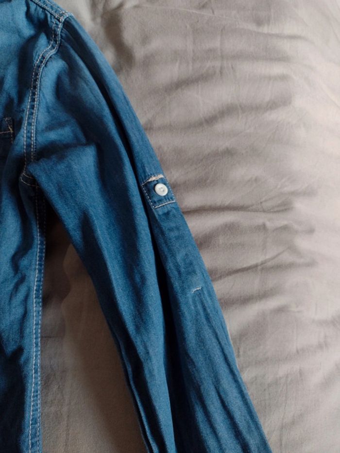 Chemise jean Kiabi 12 ans - photo numéro 6