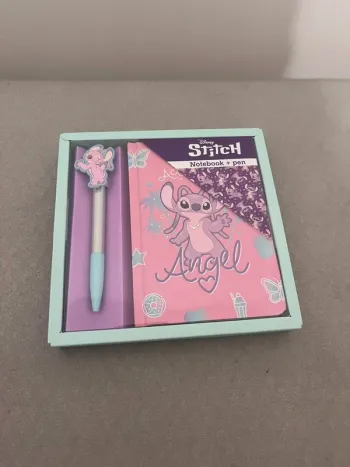 Carnet et stylo Stitch