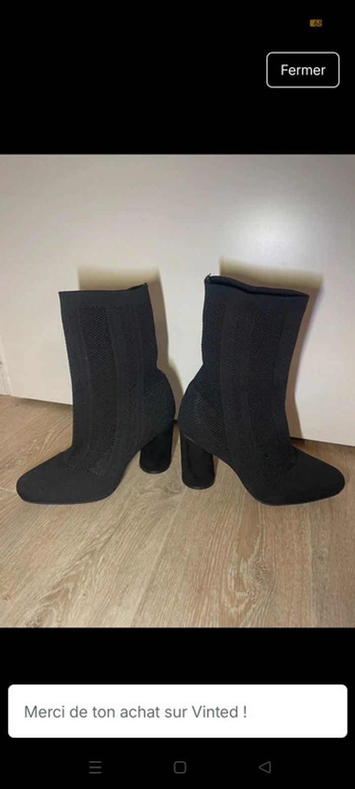 Bottes/Bottines chaussettes chics et originales - photo numéro 2