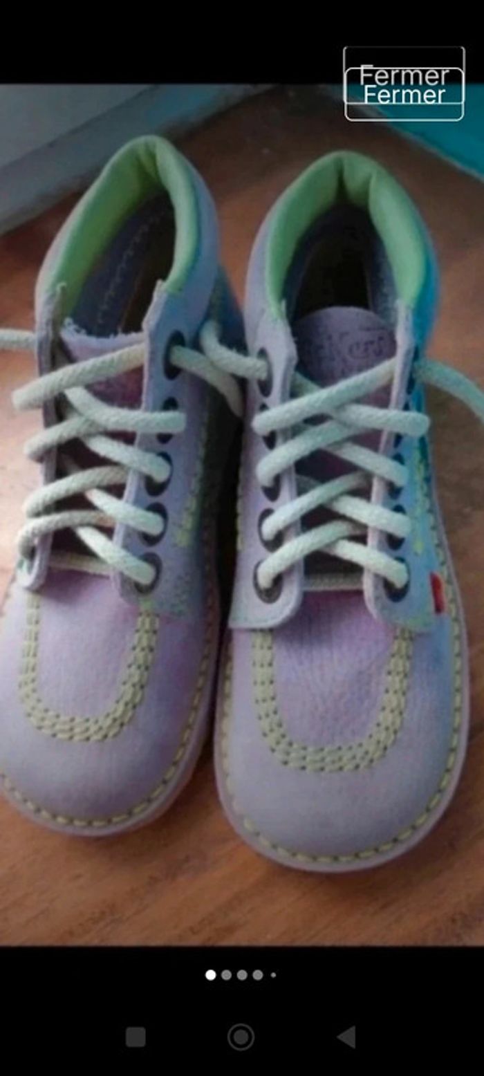 Très belles kickers originales