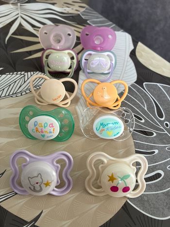 Sucettes peu utilisés 