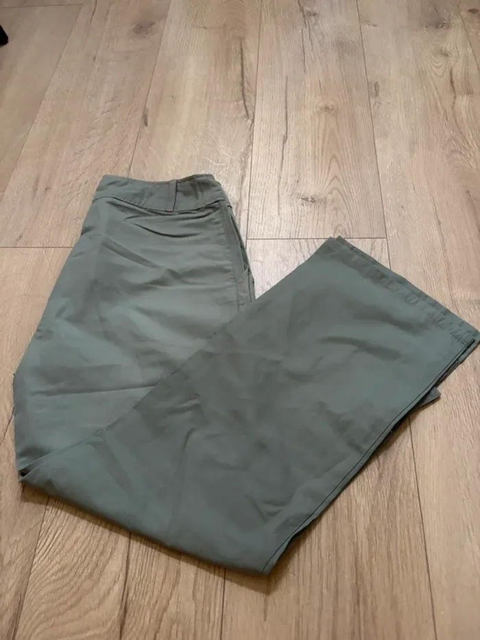 Pantalon TBS vert kaki