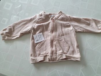Gilet zippé 18 mois