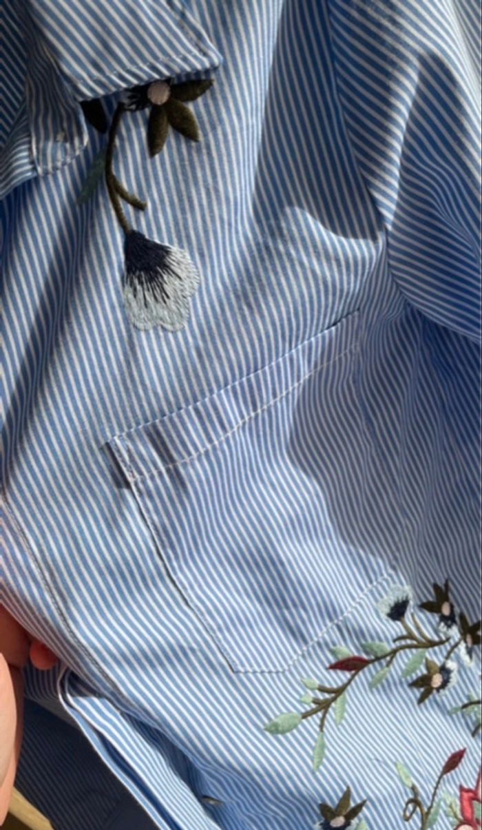 Chemise longue Zara - photo numéro 4