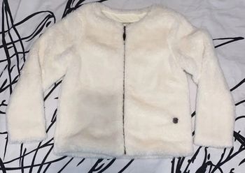 Manteau creeks 6ans neuf crème