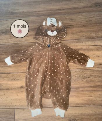 🌹Magnifique combinaison bébé faon taille 1 mois🌹