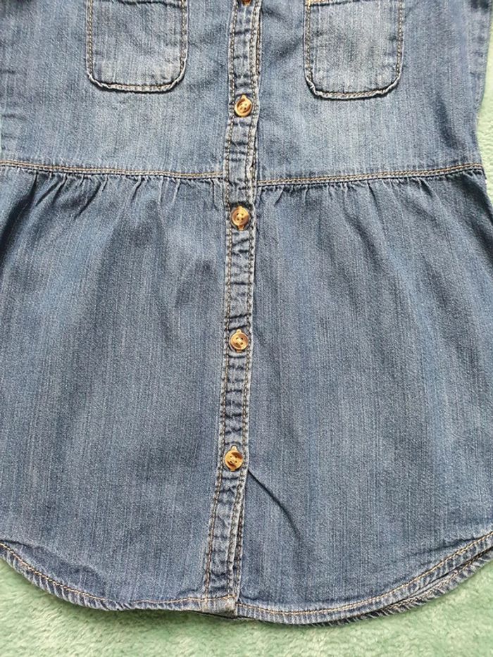 Très jolie robe jean 4.5 ans 110 cm - photo numéro 3