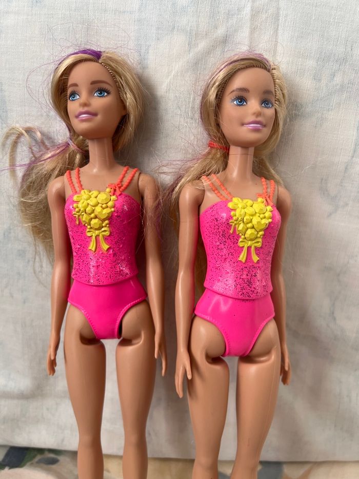 Lot de 2 poupées Barbie 2013