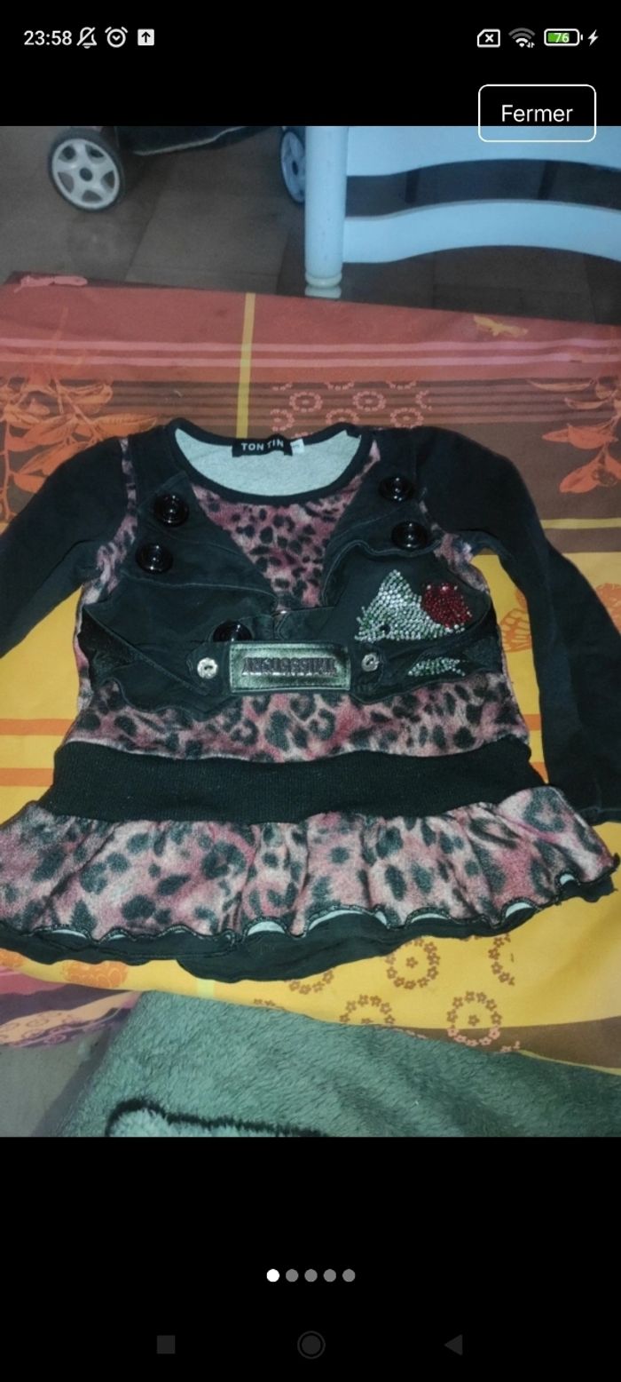 Très belle tunique fille e31