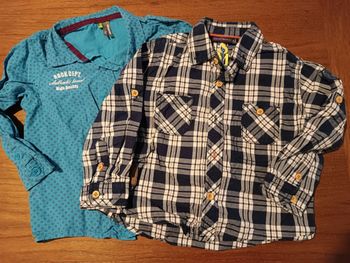 Lot de deux chemises manches longues