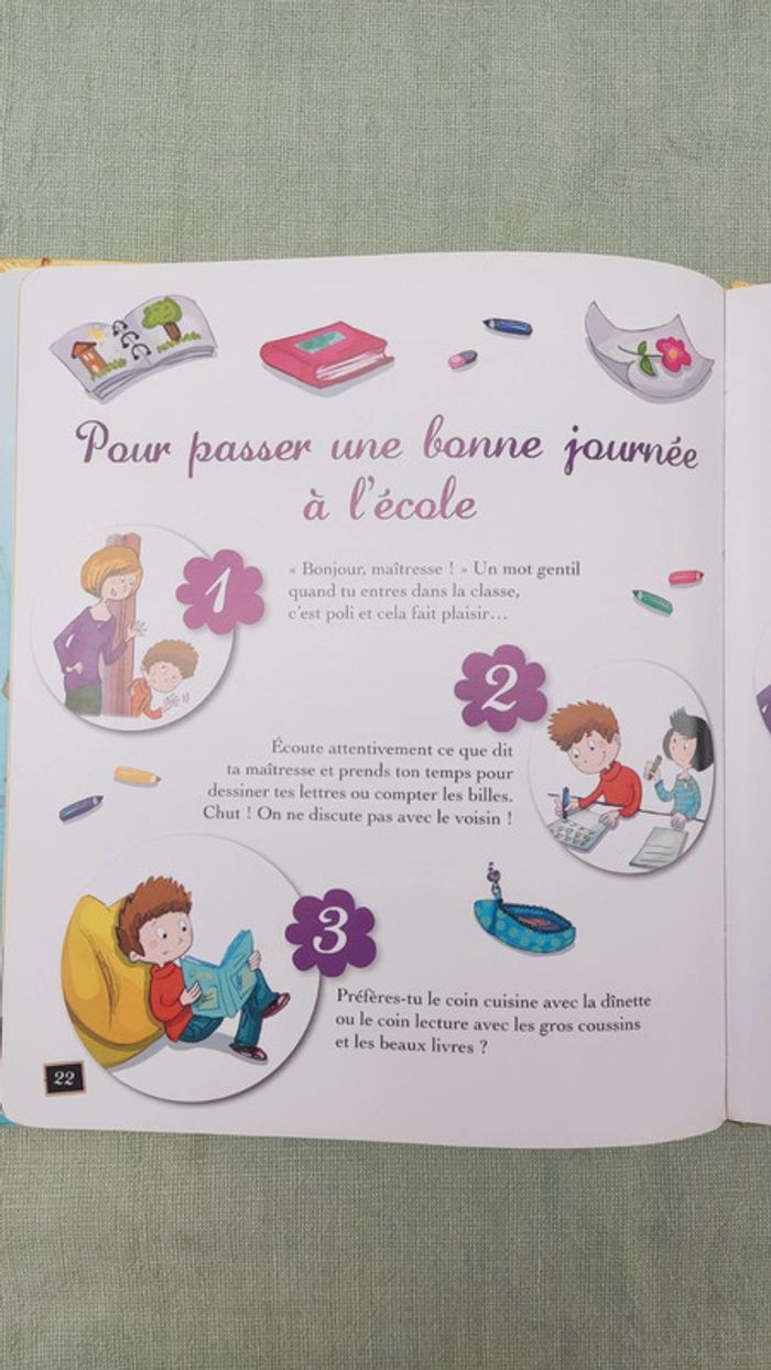 Lot de 2 livres et 1 cahier pour se préparer à l'entrée en maternelle - photo numéro 15