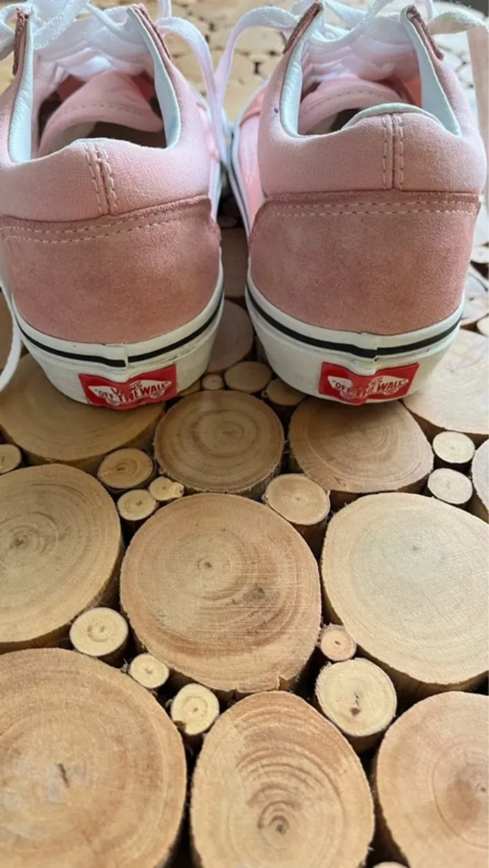Vans rose taille 34 - photo numéro 3