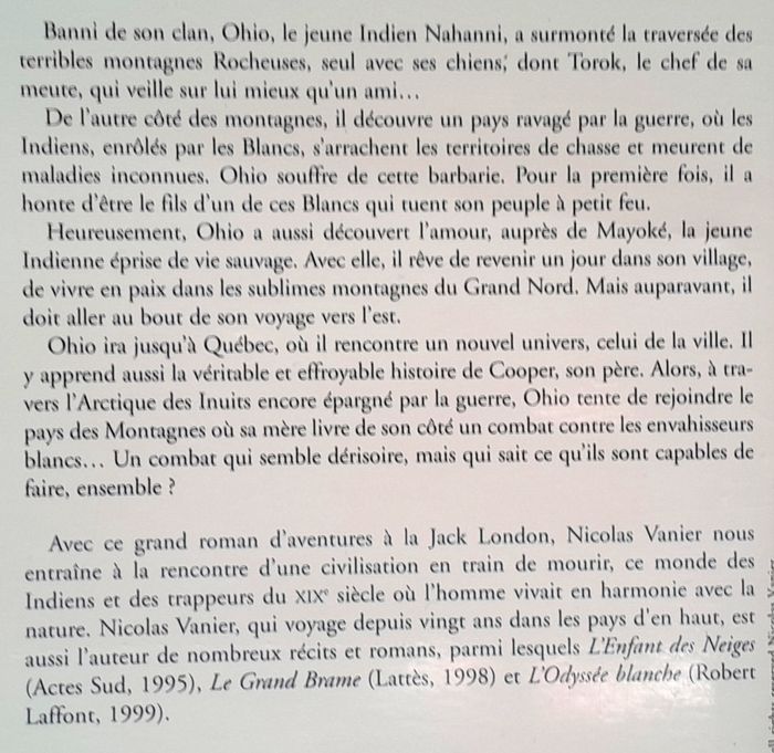 Nicolas Vanier - le chant du grand nord - la tempête blanche roman - photo numéro 3