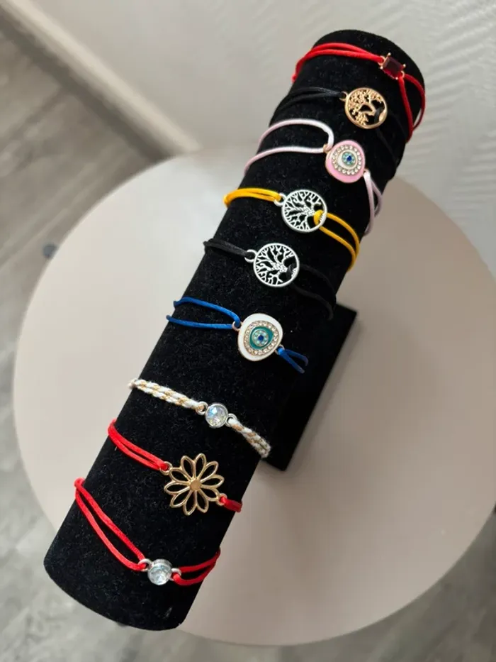 Bracelet noeud coulissant