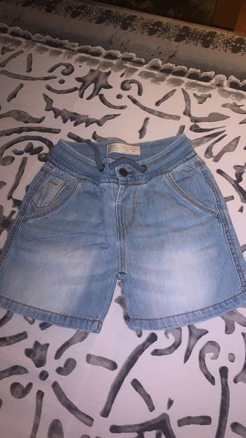 Short en jeans